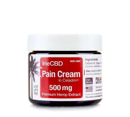 Irie CBD Pain Cream 500mg Topical