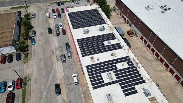 Solar, Commercial installation