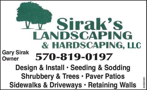 Sirak's Landscaping