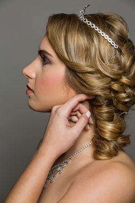 Kayla Fenwick Hair Wedding