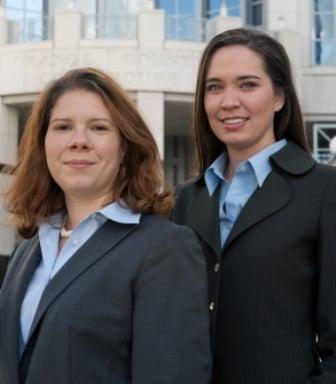 Attorneys Ashley Tennison and Christina Soberon-Llort