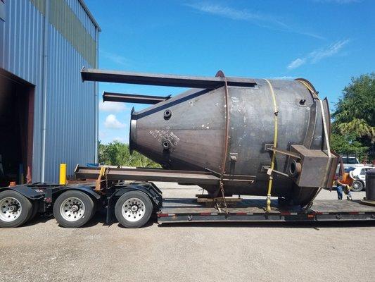 12 ft diameter tank