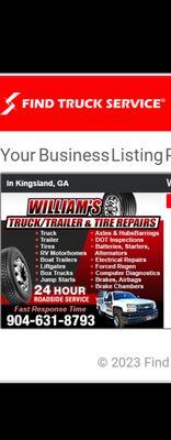 William's Tire and Truck Repair