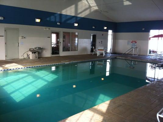 Indoor heated pool and hot-tub.