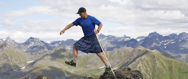 People do amazing things in Sport Kilts!