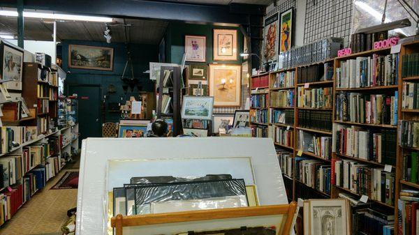 Books, books, & more books (only one of a handful of literary booths)