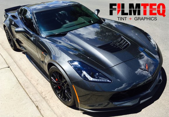 Chevy Corvette w/ our ceramic window tint-Excel IRP