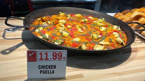 They have seafood paella too!!