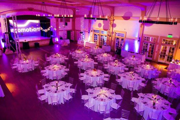 Ballroom is perfect for Corporate gatherings as well!