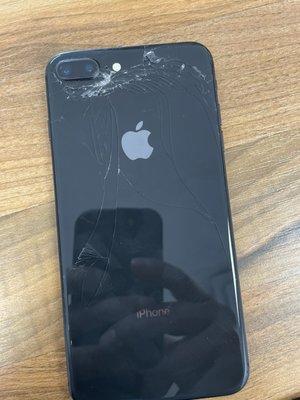 Have a broken back glass come in for a consultation and get 10% off the repair and you're new case