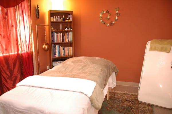 Our Panchakarma / Massage Therapy Room