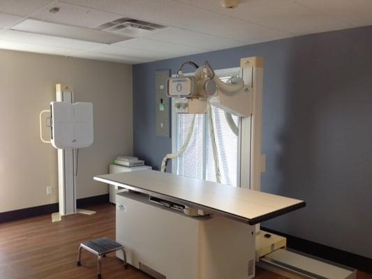 New digital X-ray room