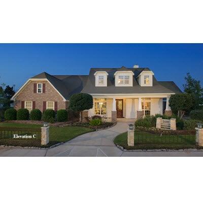 The Fredericksburg Model Home at the Katy Model Home Center.