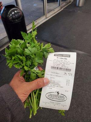 Most expensive parsley I've ever seen!