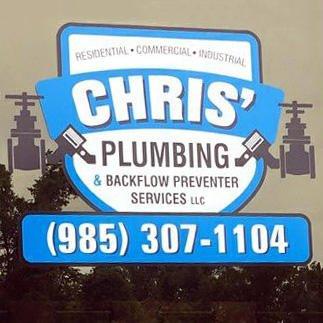 Chris' Plumbing and Backflow Preventer Services, LLC is conveniently located in Norco, LA.