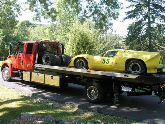 Very rare flatbed  Ferrari Towing