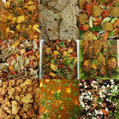 We Cater! Offering a wide range of fresh curries, house breads, salads, appetizers and more! Have your next event catered by us!