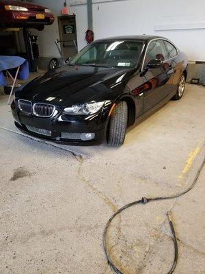 BMW repair all finished