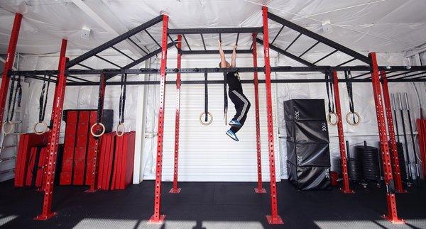 Monkey bars are a fun way to train and help improve pulling and grip strength as well.