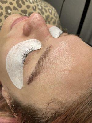 Lamination and lash lift