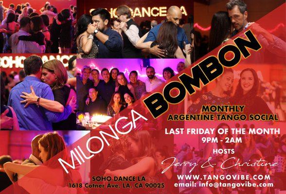 Milonga Bombon Last Friday of the month