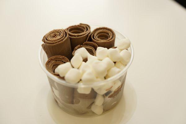 Dutch Chocolate Rolled ice cream