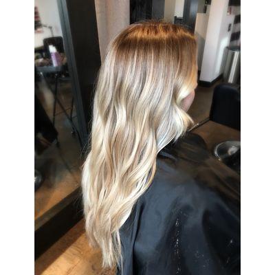 Blonde balayage