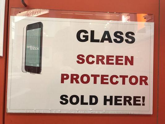 Tempered Glass Screen Protector.