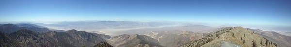 Panoramic view of Panamint Valley to the West