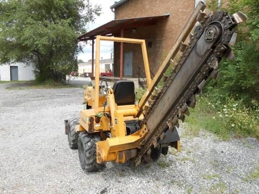 Vermeer Ride-on Trencher