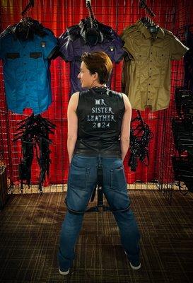 Custom title vest created for me by Adrian