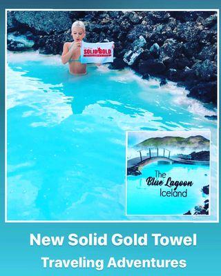 New Solid Gold Towel