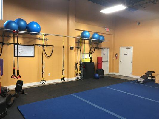 Try 1 FREE WEEK! TRX Wall Mount equipped with TRX & RIP Trainer Suspension trainers!