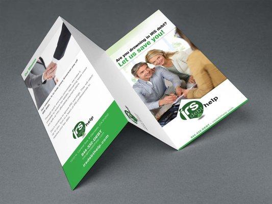 Classic tri-fold brochure