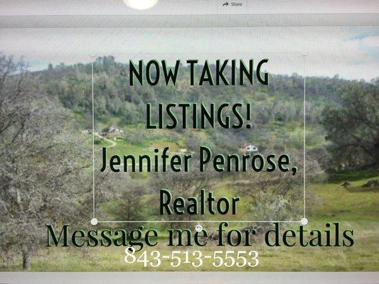 Thinking about selling? Selling homes in the Gold Country.  goldcountryjen.com.