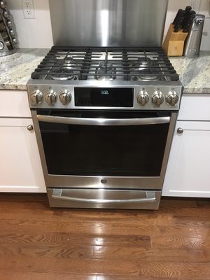 Installed this beautiful new gas range today