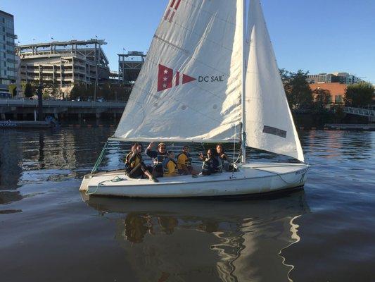 Last Day of Fall 2019 Sailing Program in Washington DC!