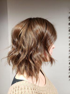 Textured lob.