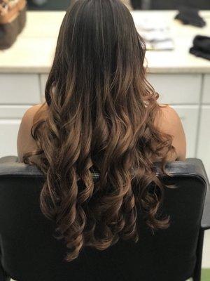 Balayage and style