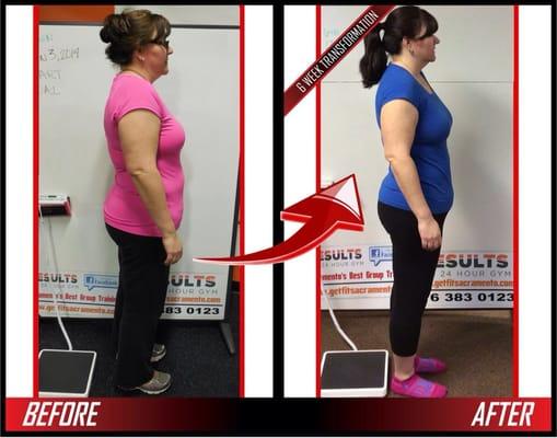 Ann lost 20lbs in 6 weeks