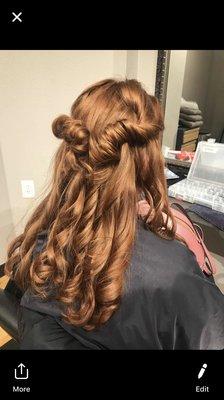 Wedding hair?