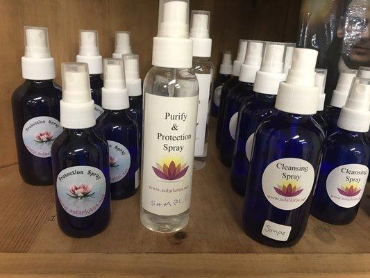 Protection and cleansing sprays