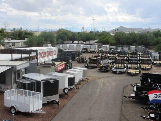 Tucson Trailer Company, Inc. is your locally owned and operated independent trailer dealer.  We stock many brands for your price range.