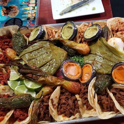 Taco platter