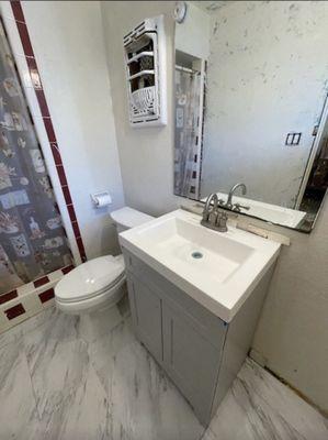 Bathroom remodeling