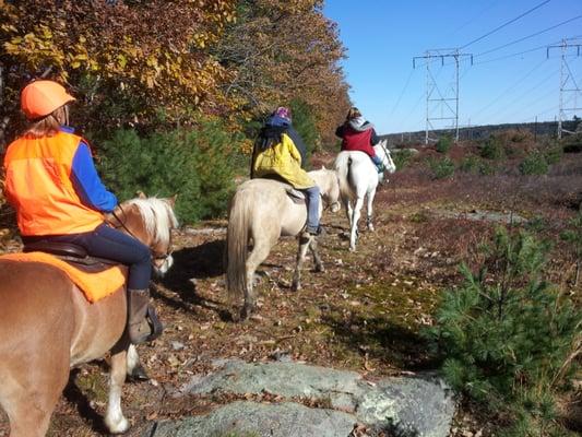 Autumn trail ride