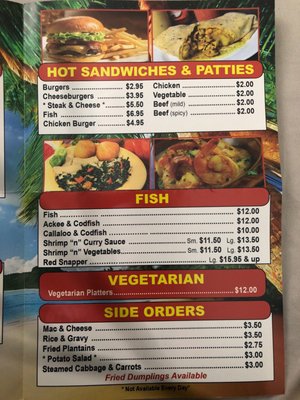 2nd pg of menu