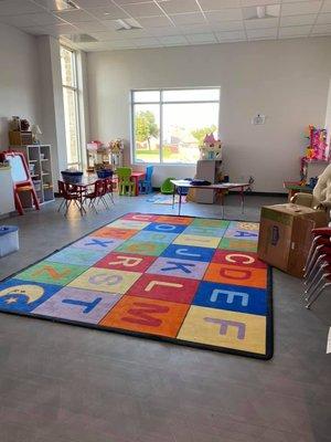 Beautiful, bright new classrooms