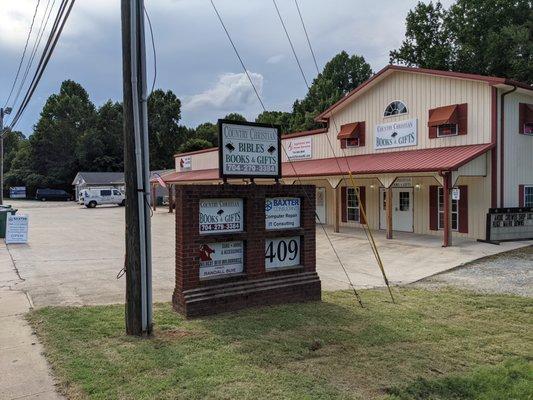 Located upstairs above The Christian Book Store in Granite Quarry.