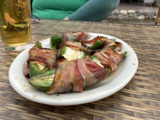 Cream Cheese Bacon Jalapenos Platter